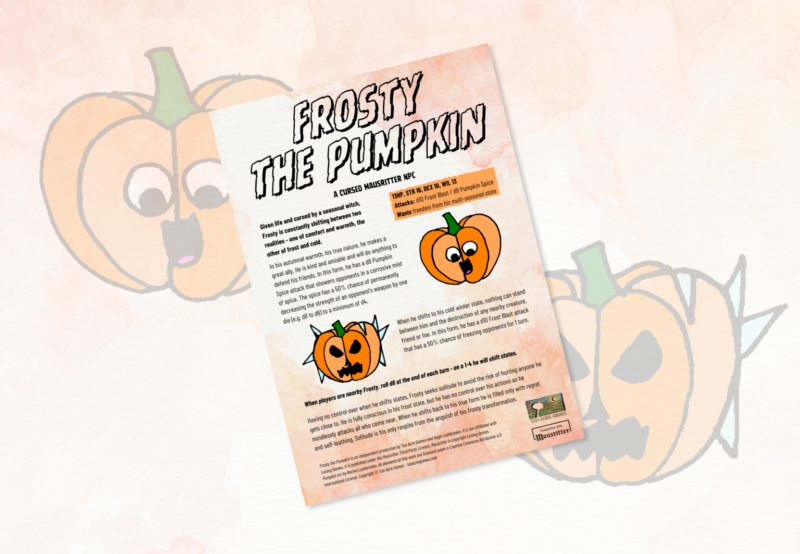 Frosty the Pumpkin