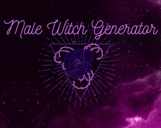 Male WItch Generator