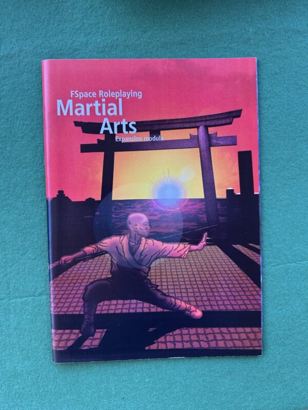 FSpaceRPG Martial Arts supplement saddle staple bound