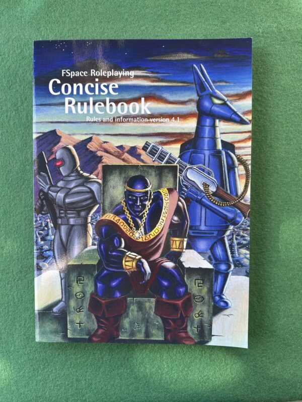 FSpaceRPG Concise rulebook 4.1 perfect bound