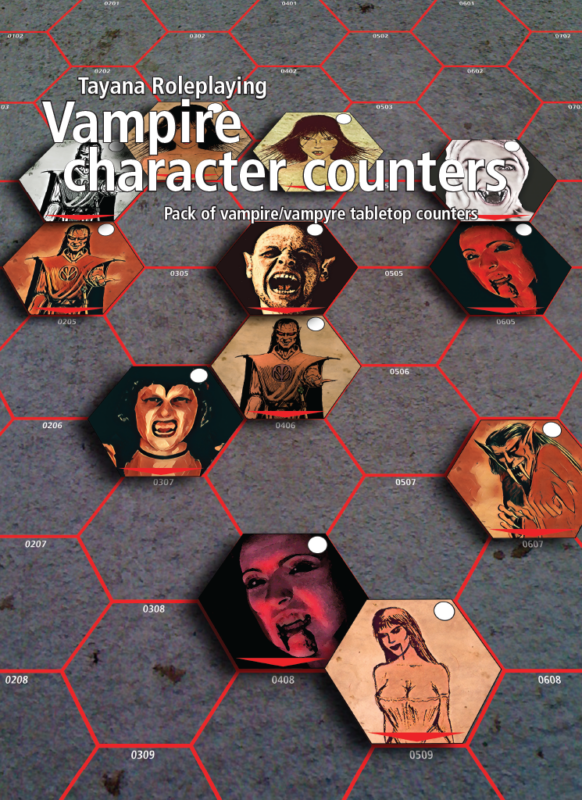 TayanaRPG Vampire character counters