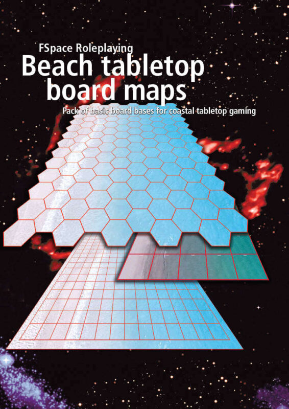 FSpaceRPG Beach tabletop board maps