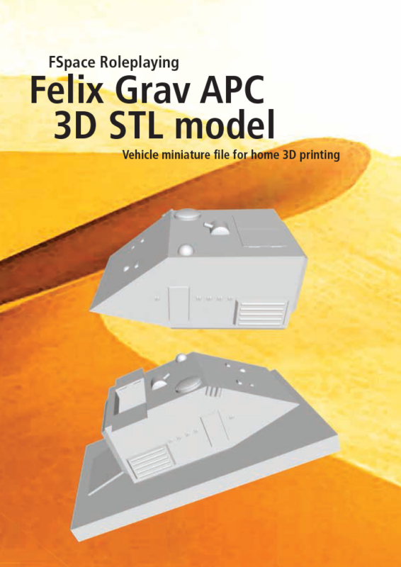 Felix Grav APC 3D STL model