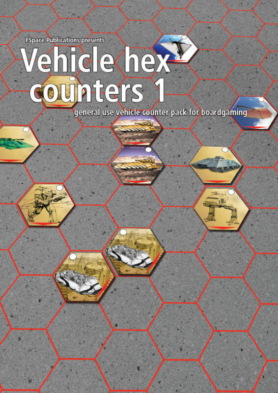 Vehicle hex counters 1