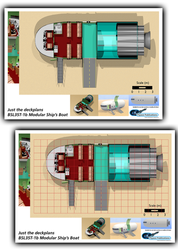 BSL35T-1b Ships Boat ship plans one inch sheet