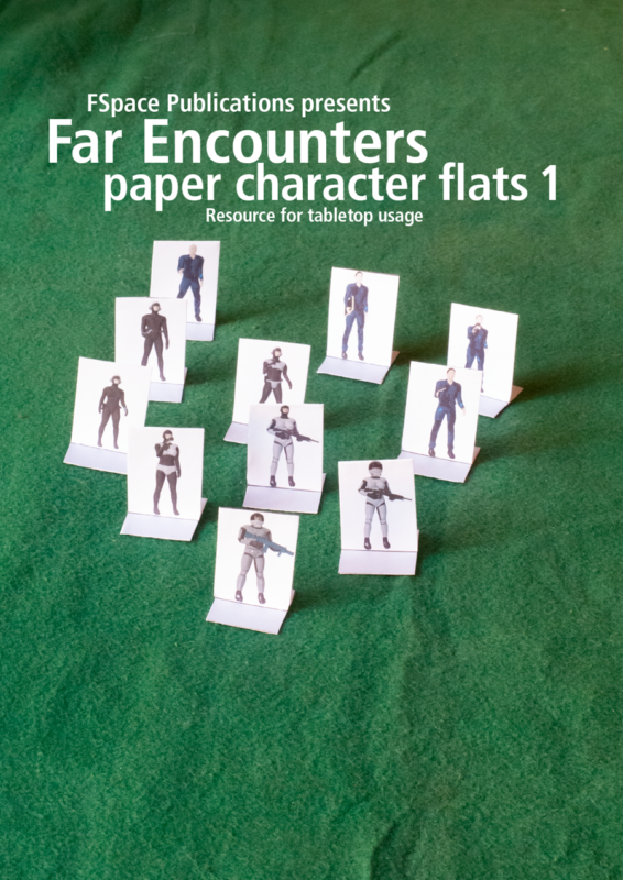 Far Encounters paper character flats 1