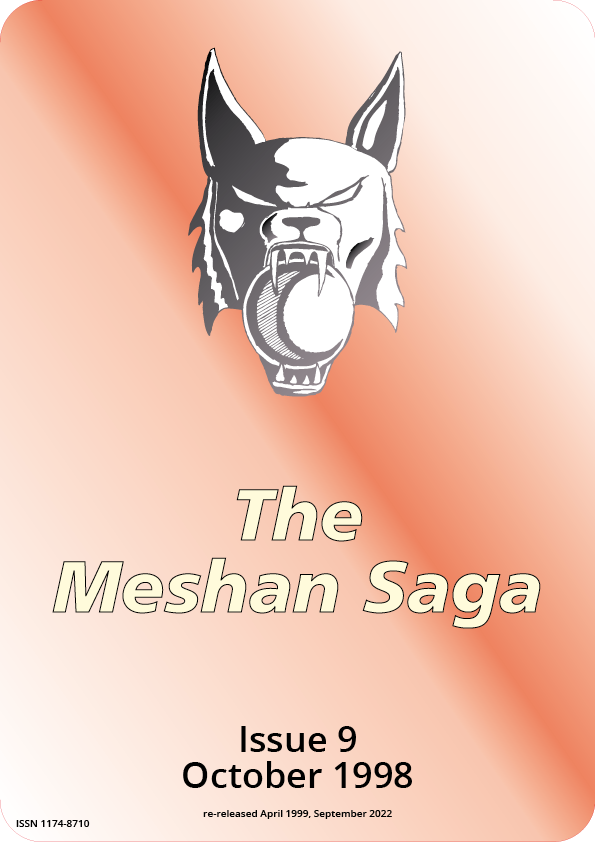 The Meshan Saga issue 9 re-release